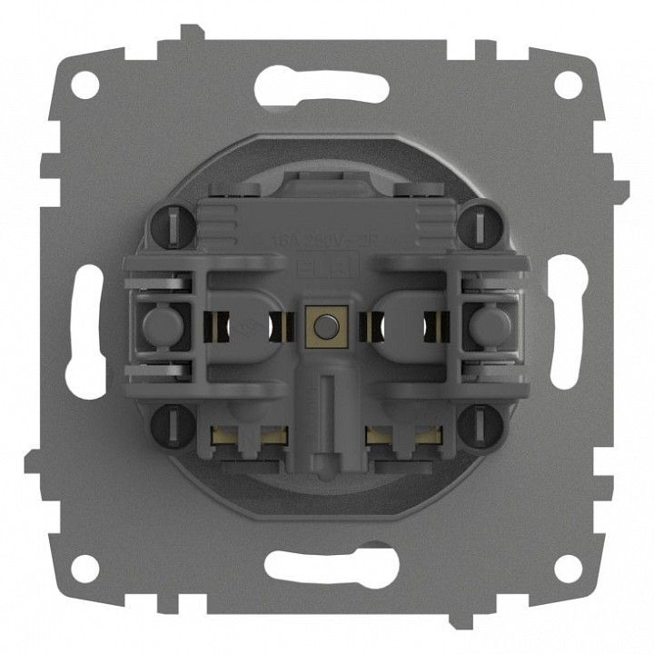 Розетка без заземления, без рамки Elbi Eleсtriс Zena Vega 609-015600-215