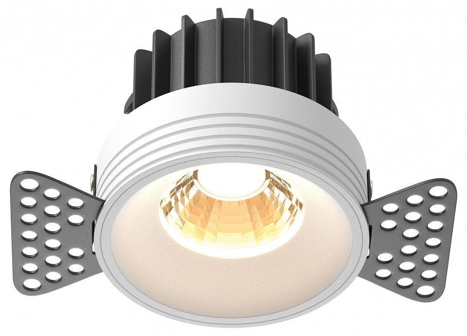 Встраиваемый светильник Maytoni Technical Раунд DL058-12W2.7K-TRS-W