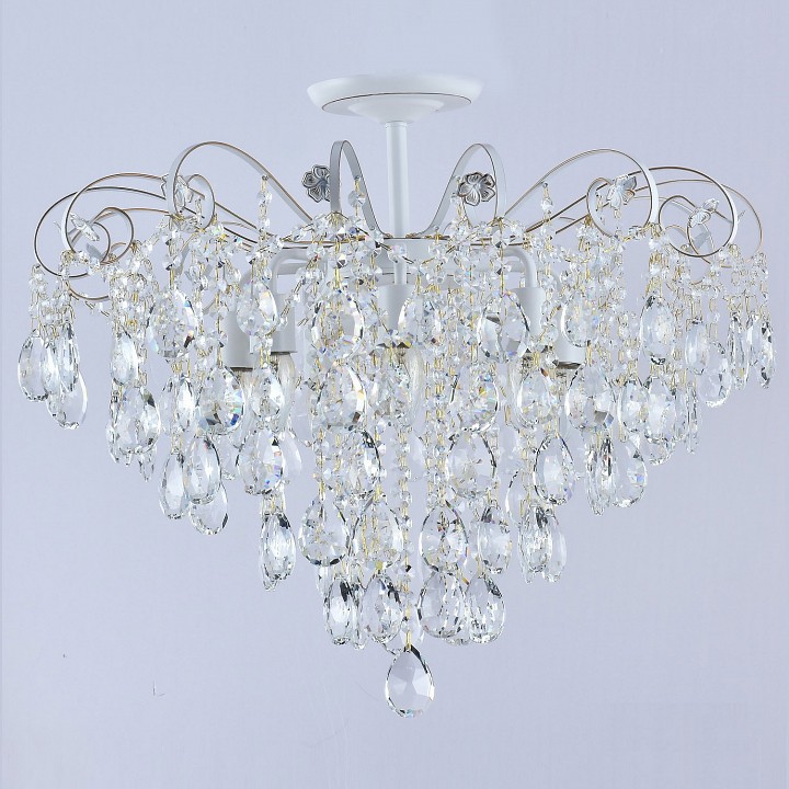 Люстра на штанге Reluce 04055 04055-0.3-07 WH+GOLD PN