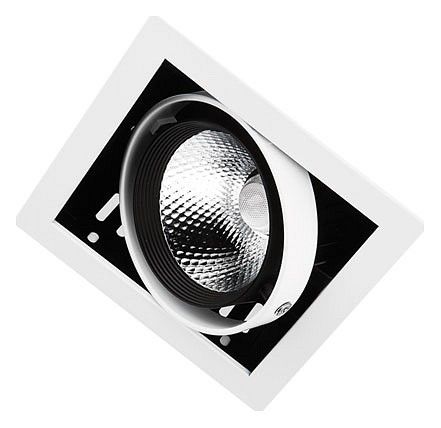 Встраиваемый светильник Ambrella Cardano T811 BK/CH 12W 4200K