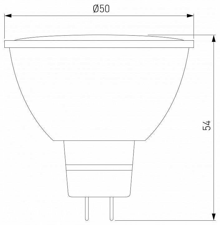 Лампа светодиодная с управлением через Wi-Fi Elektrostandard Умная лампа G5.3 GU5.3 7Вт 3300-6500K BLG5318