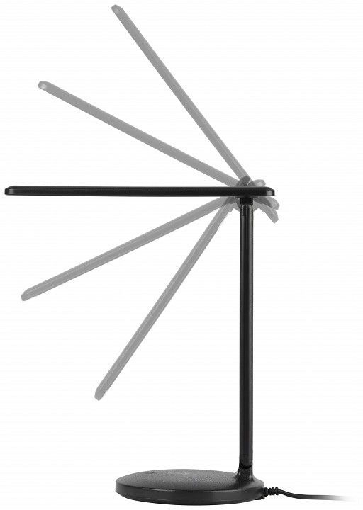 Настольная лампа декоративная Эра  NLED-526-10W-BK
