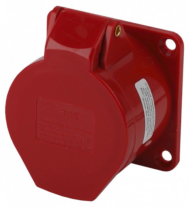 Розетка с заземлением Эра  R(IN)-16-3P-PE-N-IP44