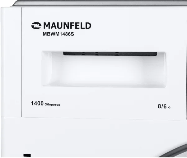 Встраиваемая стиральная машина с сушкой Maunfeld MBWM1486STWH