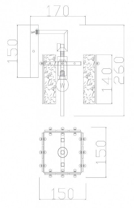 Бра Freya Basilica FR5166WL-01N
