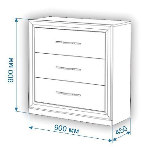 Комод Merdes Нобиле Км-90/45 НН Комод Merdes Нобиле Км-90/45 НН