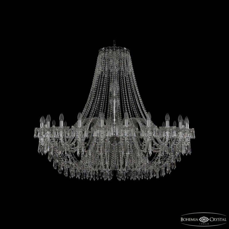 Подвесная люстра Bohemia Ivele Crystal 1403 1403/24/530 Ni