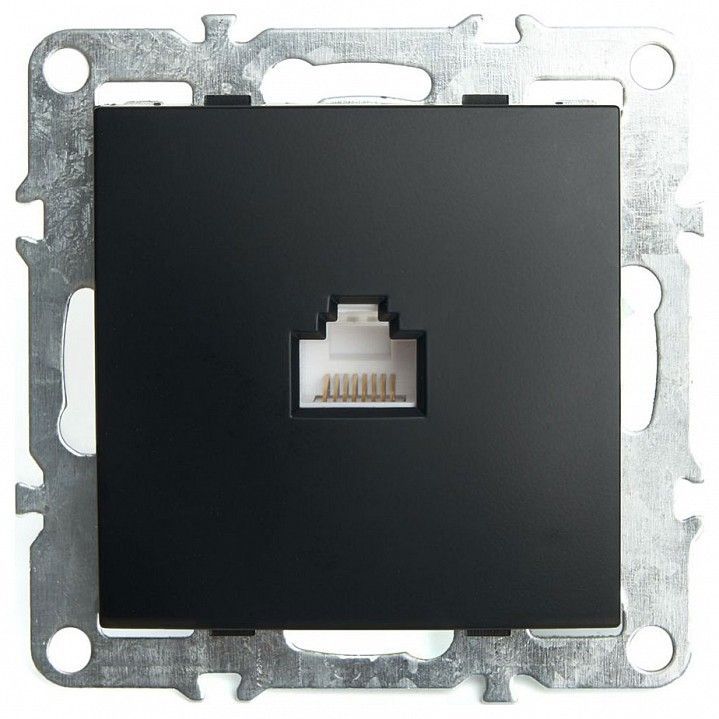 Розетка Ethernet RJ-45 без рамки Stekker Эрна 49151