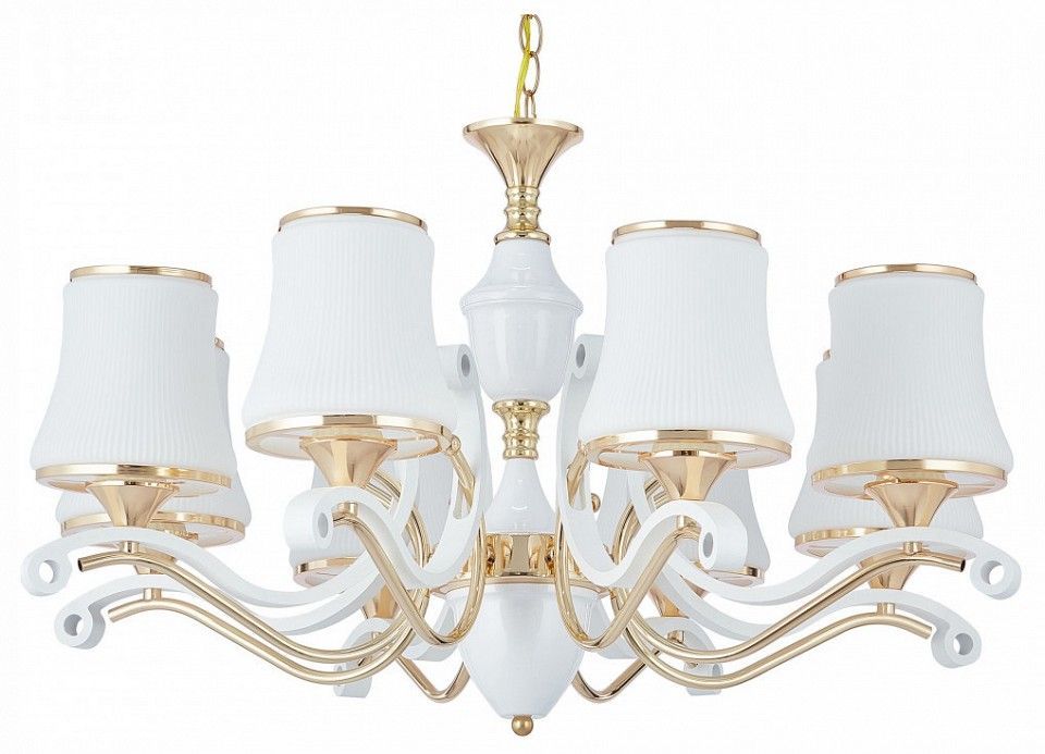 Подвесная люстра Arte Milano Florentia-3987 303987/8 Wh/Gd