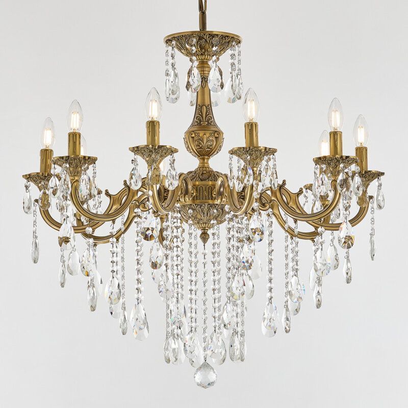 Подвесная люстра Bohemia Ivele Crystal AL7801 AL78101/10/250 B FP
