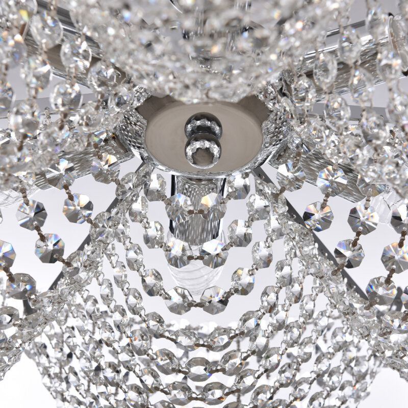 Подвесная люстра Bohemia Ivele Crystal 778 778/49 Ni