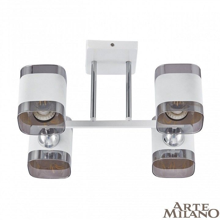 Потолочная люстра Arte Milano AMALFI-329809 329809/4 WH+CR