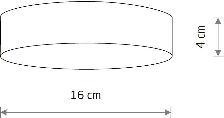 Накладной светильник Nowodvorski Lid Round Led 10407