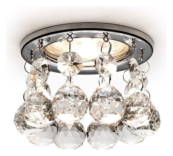 Встраиваемый светильник Ambrella Light K K2051 CH/CL Встраиваемый светильник Ambrella Light K K2051 CH/CL