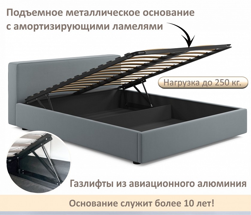 Кровать двуспальная Skandi 1600