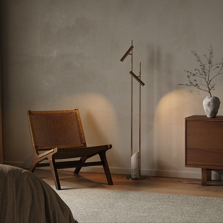 Торшер Maytoni Доверие MOD460FL-L6BS3K