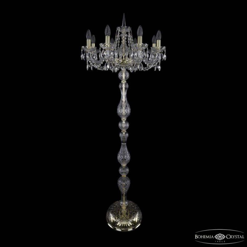 Торшер Bohemia Ivele Crystal 1402 1402T1/8/195-160 G