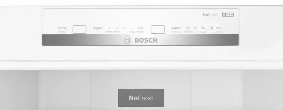 Холодильник с нижней морозильной камерой BOSCH KGN39UL22R