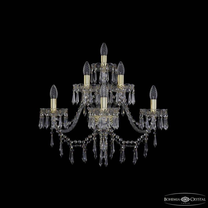 Бра Bohemia Ivele Crystal 1403 1403B/3+2+1/240/XL G