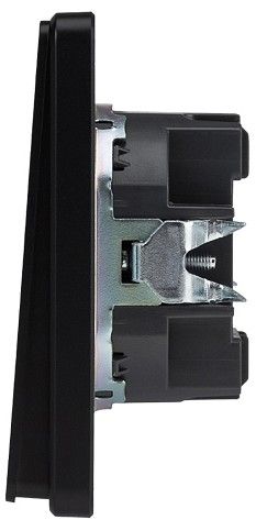 Выключатель трехклавишный без рамки Kranz ROUND KR-78-0707-3