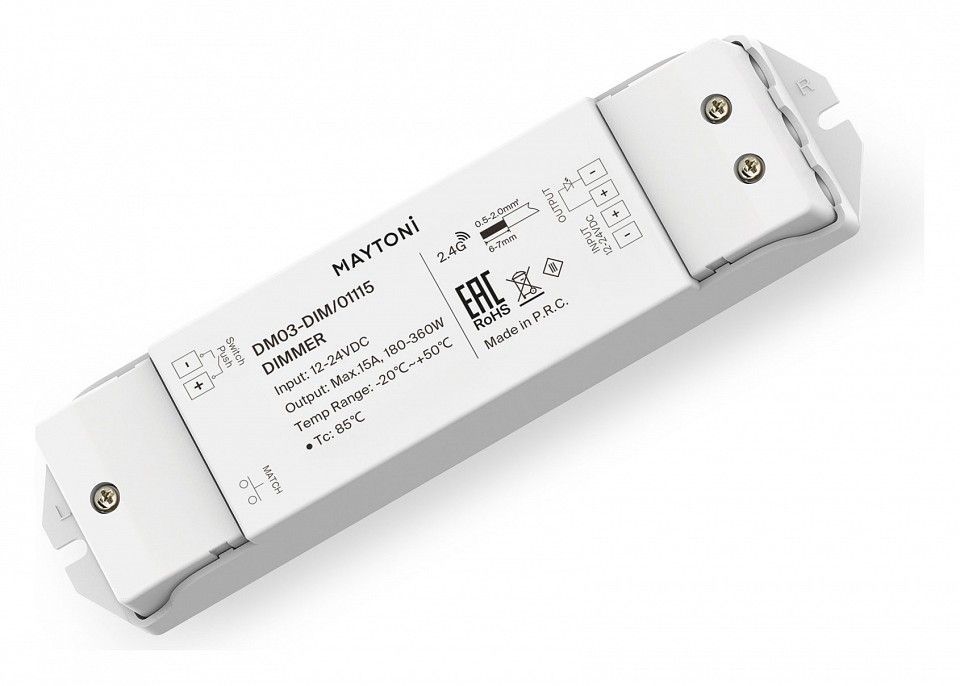 Контроллер-диммер Maytoni Lighting control Контроллеры 01115