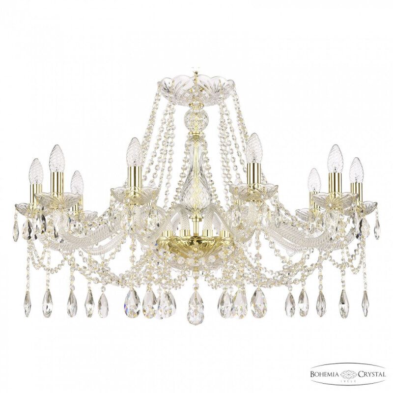 Подвесная люстра Bohemia Ivele Crystal 107 107/10/300 G