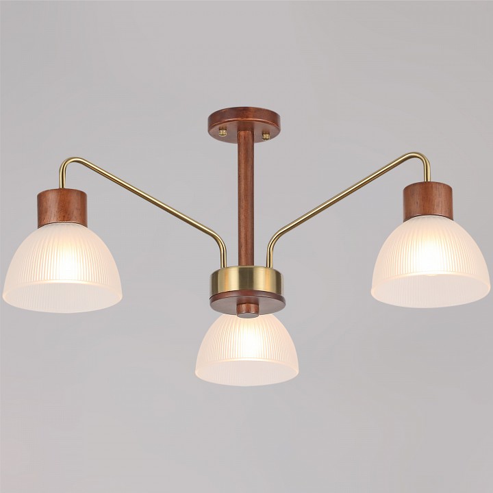 Люстра на штанге ILLUMICO  IL0286-3C-79 BR