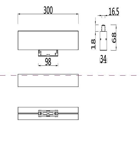 Накладной светильник Maytoni Technical BASIS TR012-2-12W3K-W