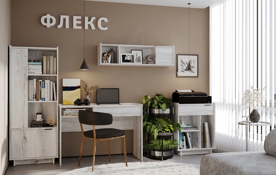 Стеллаж комбинированный Флекс