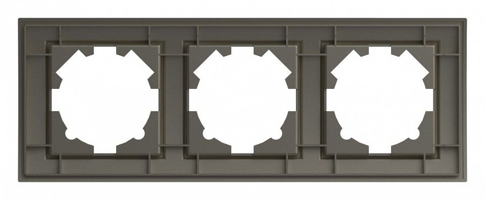 Рамка на 3 поста Elbi Eleсtriс Zena 500-011400-227