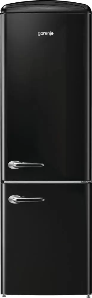 Двухкамерный холодильник Gorenje ORK 192 BK