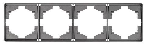 Рамка на 4 поста Kranz ROUND KR-78-0754-2