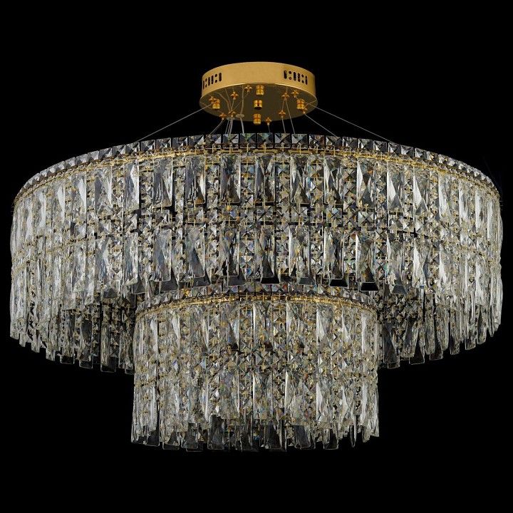 Подвесная люстра Arti Lampadari Ovindoli Gold Ovindoli L 1.5.80+40.100 G