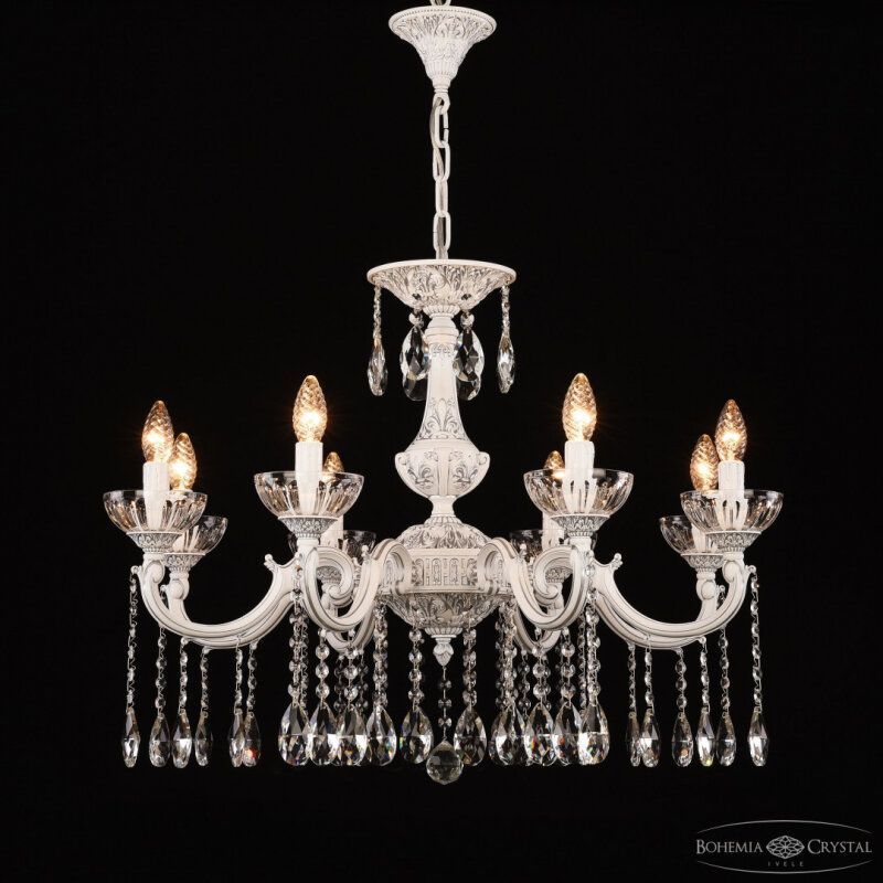 Подвесная люстра Bohemia Ivele Crystal AL7801 AL78101/8/250 A WMN P Clear/M-1H