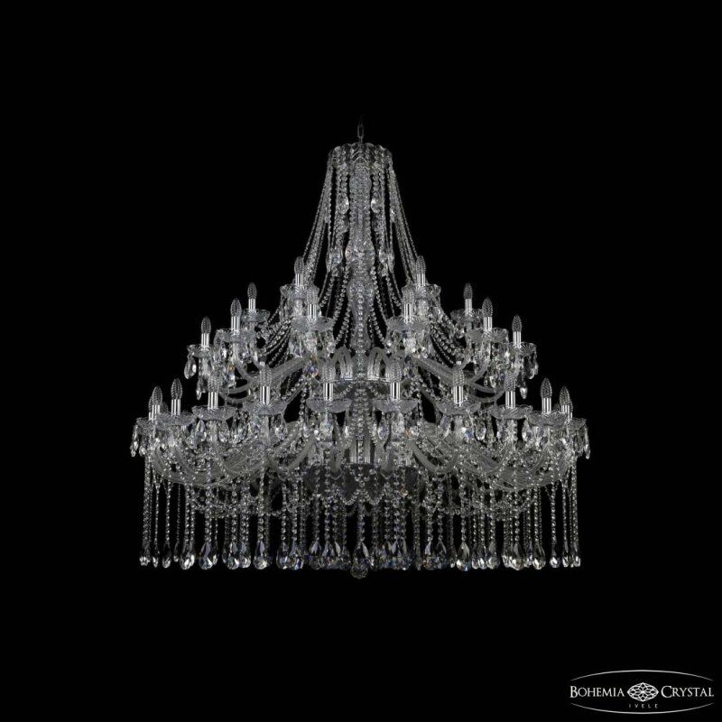 Подвесная люстра Bohemia Ivele Crystal 1413 1413/24+12+6/530/2d Ni