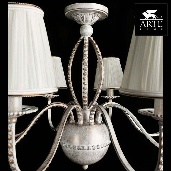 Подвесная люстра Arte Lamp Calamaro A2046LM-8WG