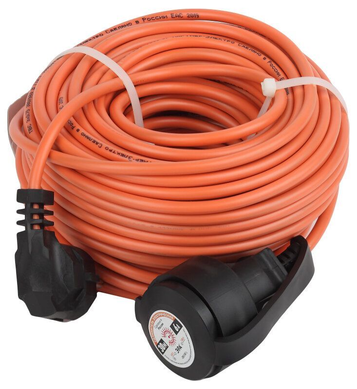 Удлинитель с выключателем Эра  UPx-1e-3x0.75-30m