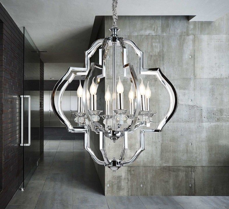 Подвесная люстра LUMINA DECO Cesaro LDP 17078-8 CHR
