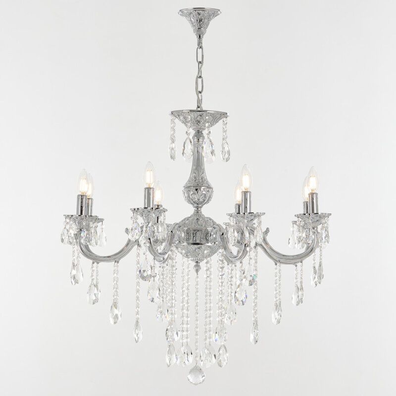 Подвесная люстра Bohemia Ivele Crystal AL7801 AL78101/8/250 B NW
