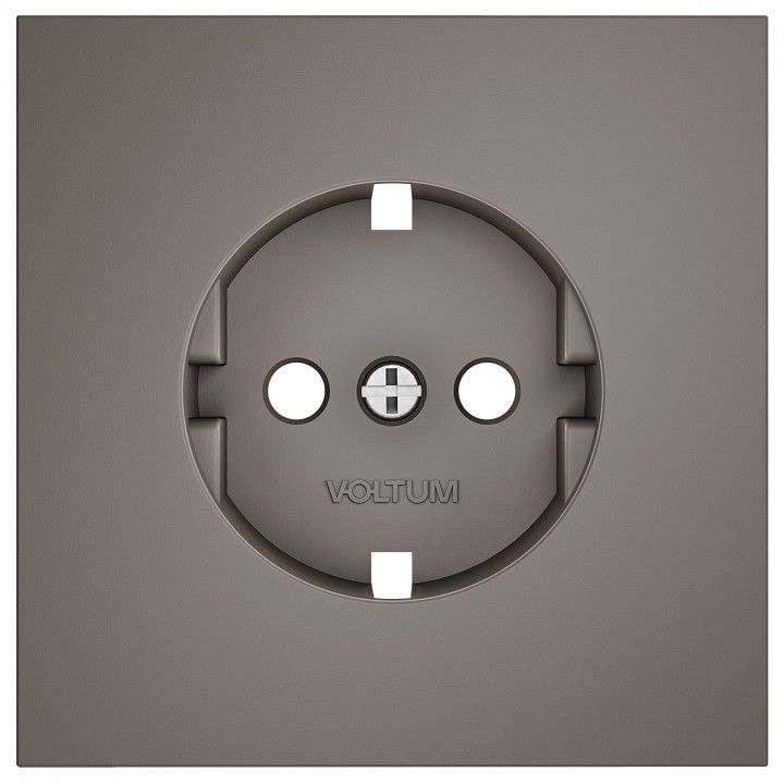 Накладка для розетки с заземлением Voltum S70 VLS000614