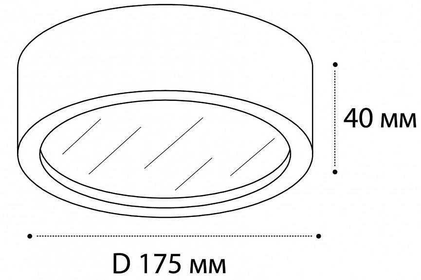 Накладной светильник Italline M04-525-175 M04-525-175 black 4000K