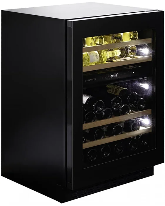 Встраиваемый винный шкаф Dunavox DAUF-45.125DMB.TO