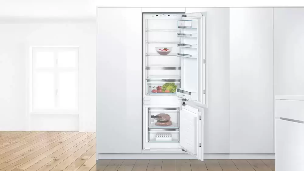 Встраиваемый двухкамерный холодильник Bosch KIS87AF30U