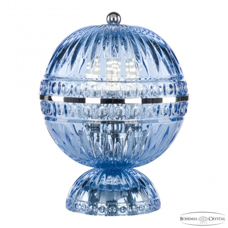 Подвесная люстра Bohemia Ivele Crystal 5480 5480L/17 Ni Aquamarine/M-1G