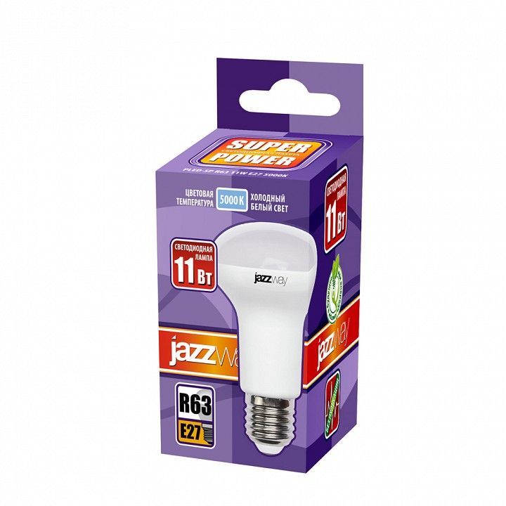 Лампа светодиодная Jazzway  E27 11Вт 5000K PLED-SP R63 11W E27 5000K