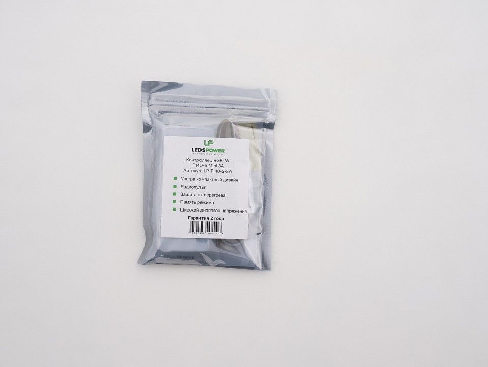 Контроллер с пультом ДУ LEDS POWER RGB+W T140 Mini 005096