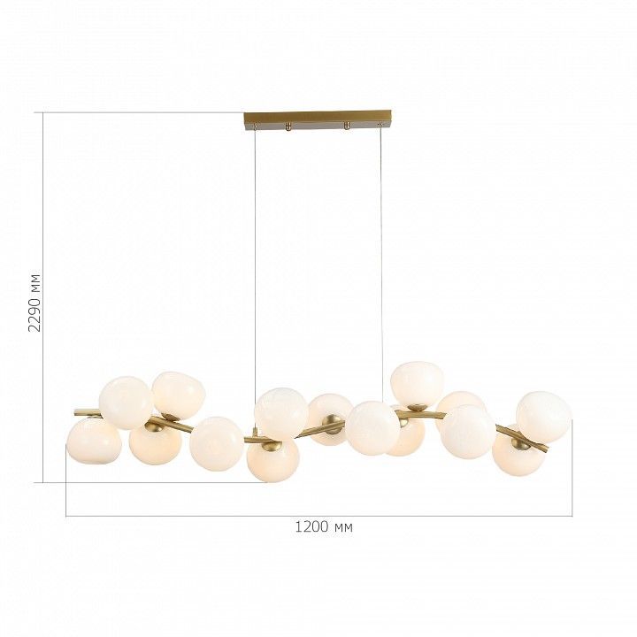 Подвесная люстра ST-Luce SWEVEN SL1519.303.16