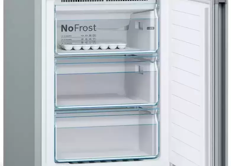 Холодильник с нижней морозильной камерой BOSCH KGN36NL21R