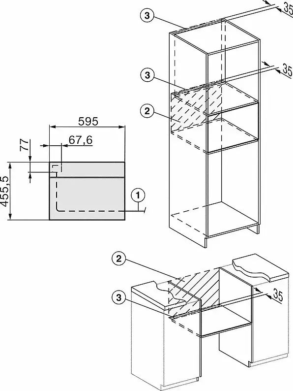 Встраиваемая микроволновая печь Miele H 7140 BM EDST/CLST