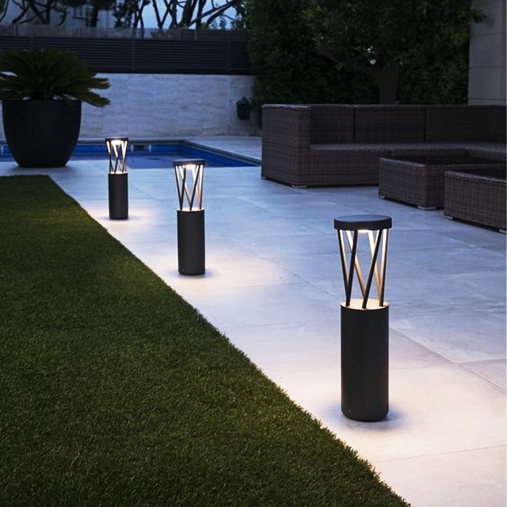 Наземный низкий светильник Reluce  09973-0.7-001KT 0,6M LED12W BK